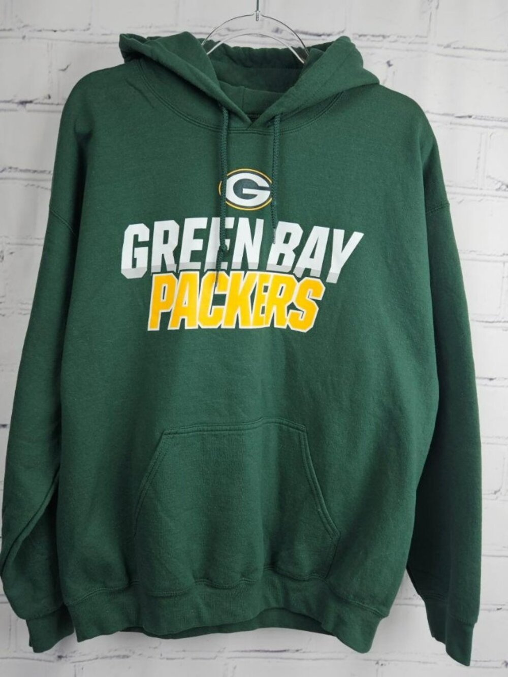 NFL Team Apparel Green Bay Packers Classic Hoodie Sweatshirt